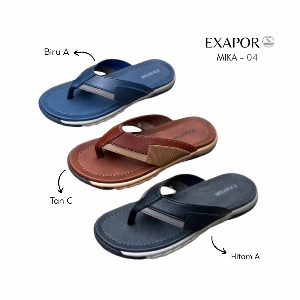 JKB - Exafor Mika 04 - Casual Sandal Jepit Anak Laki Laki Merk Exafor