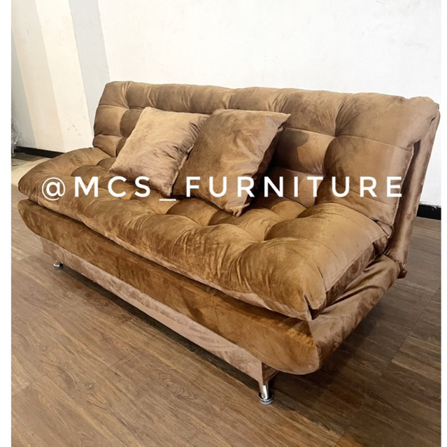 Sofabed Plenuk Gemoy Sofa Empuk Pillowtop Dakron Empuk Mebel Furniture MCS Semarang