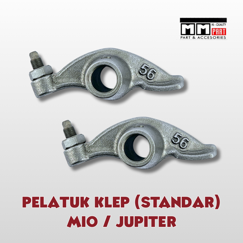 PELATUK KLEP STANDAR MIO / JUPITER - PELATUK KLEP ROCKER ARM STD 1 SET CRYPTON JUPITER VEGA R MIO