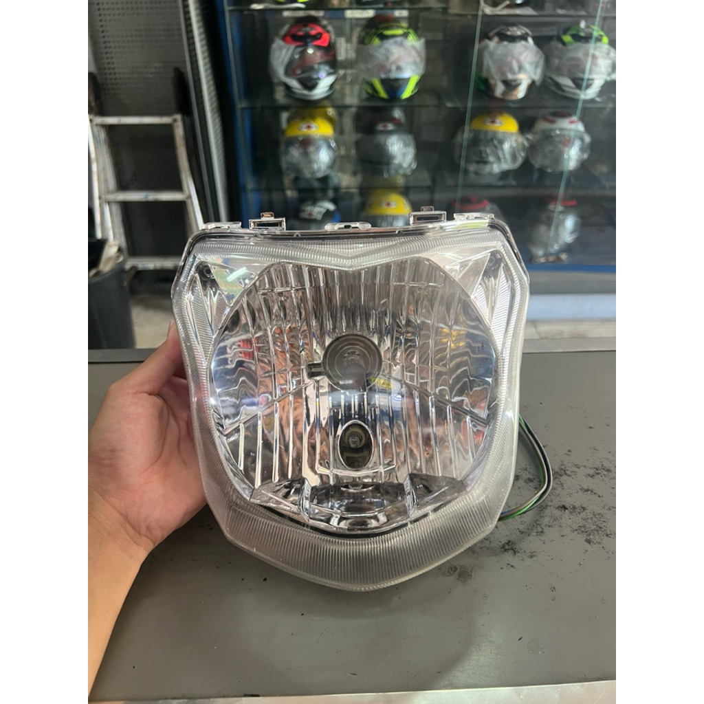 Lampu Depan V-ixion FI 2012 2013 2014 2015 | reflektor headlamp | head light lamp senja motor injeks