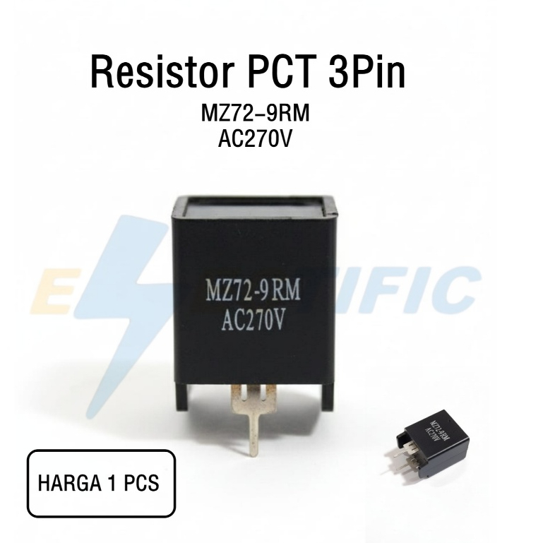 PTC 2Pin 2 Pin 2Kaki ZM72 9RM - AC270V /PTC 2PIN TV LAS 2 KAKI 2O OHM FVKOTIM - 1PCS