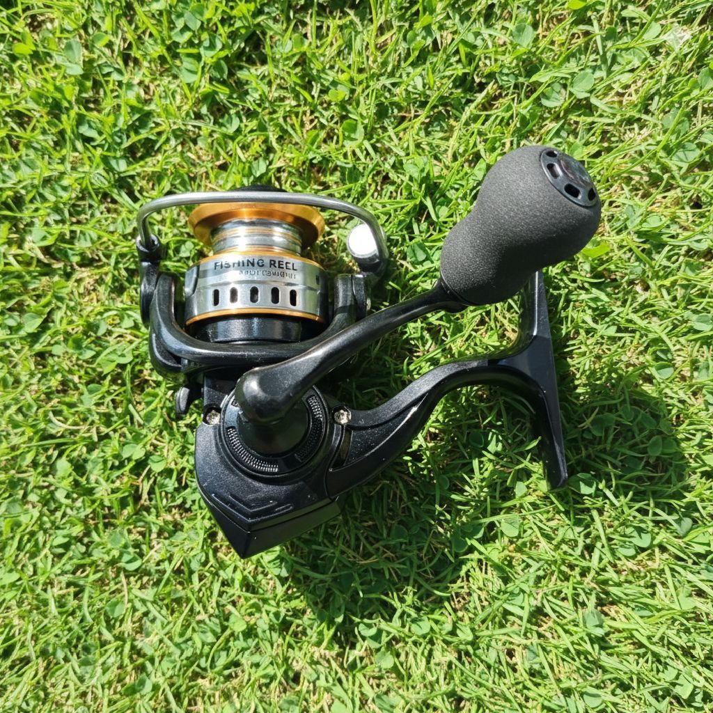 Reel spinning HE 500 - 7000 handle metal