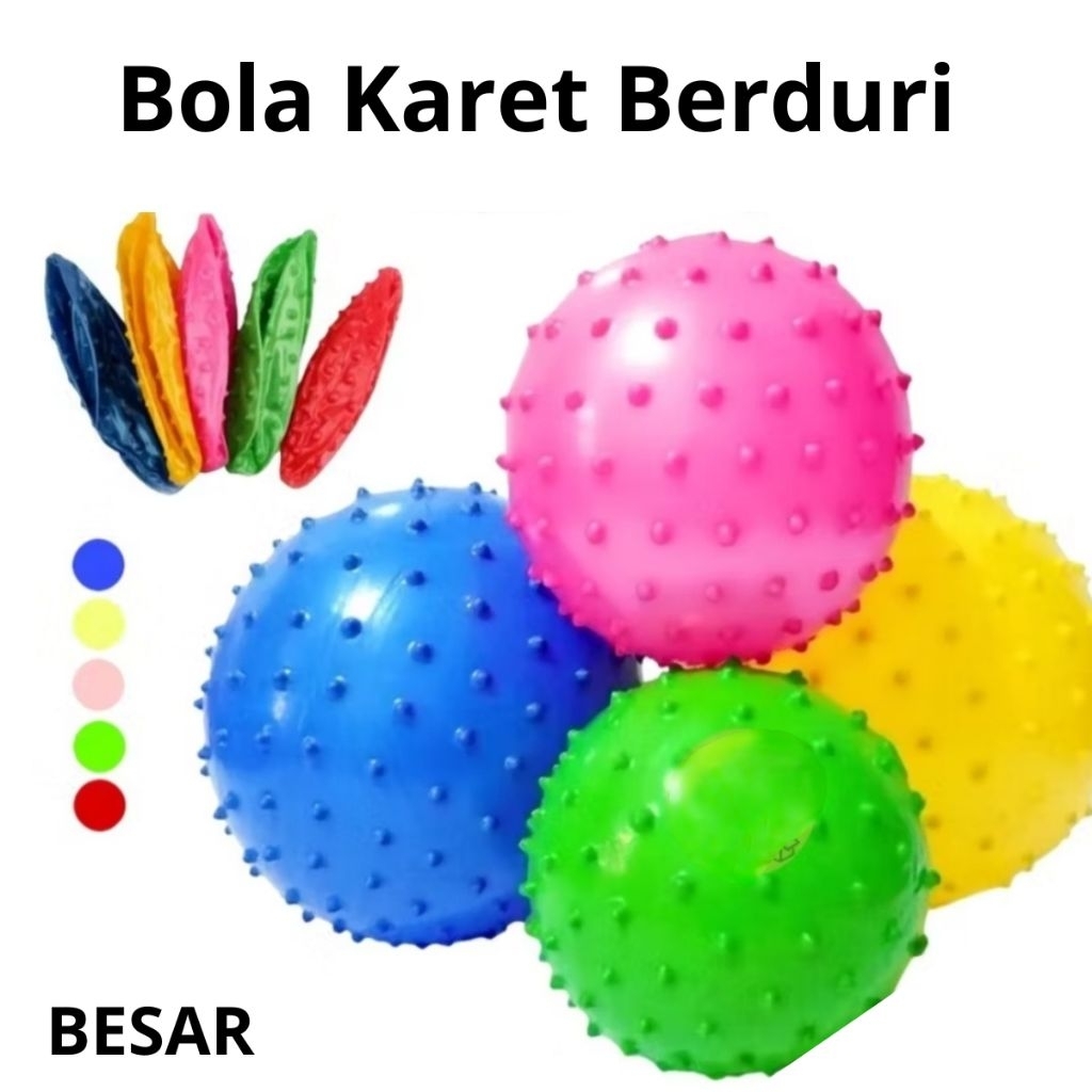 Mainan Anak Bola Duri Karet Besar Mainan Olahraga Bola Karet berduri Mainan Anak Laki Laki Mainan An