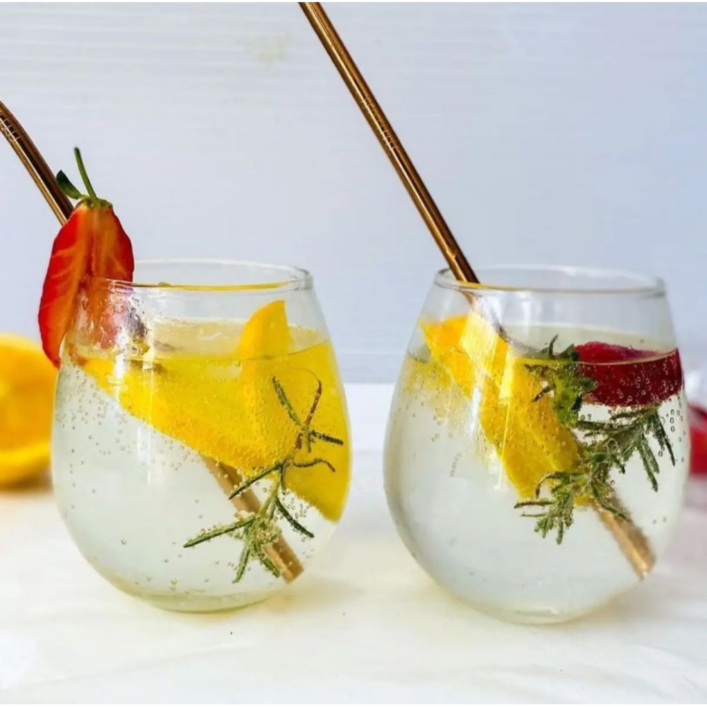 GELAS TUSCANI KACA ISI ½ LUSIN - GELAS ESTETIK