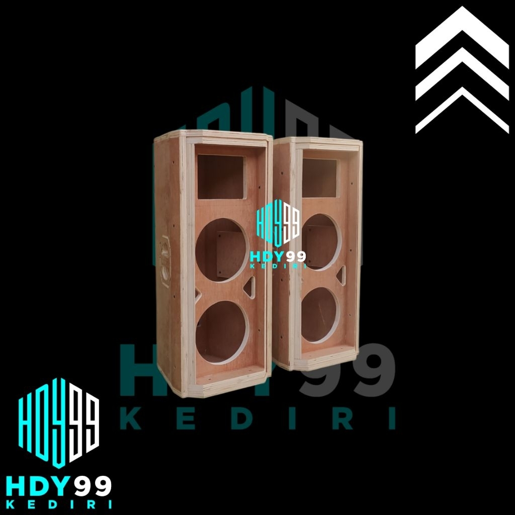 BOX SR 8 INCH DOUBLE & TWEETER HORN 19X15 CM (HARGA UNTUK 1 BOX)