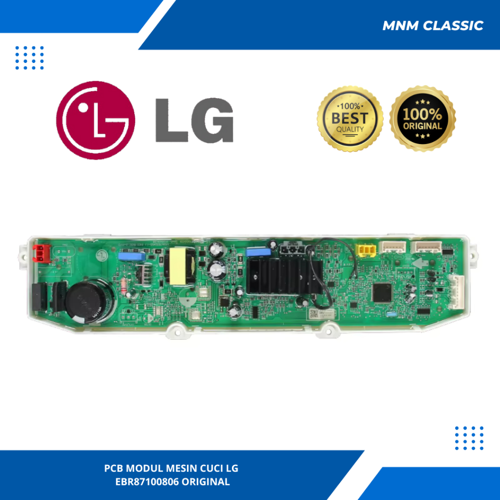 PCB MODUL MESIN CUCI LG EBR87100806 T2185VS2M ORIGINAL