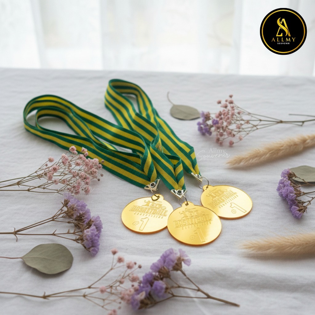 Medali Custom Arilik Wisuda Graduation Kelulusan Best Friend Perpisahan Sekolah TK SD SMP SMA SMK