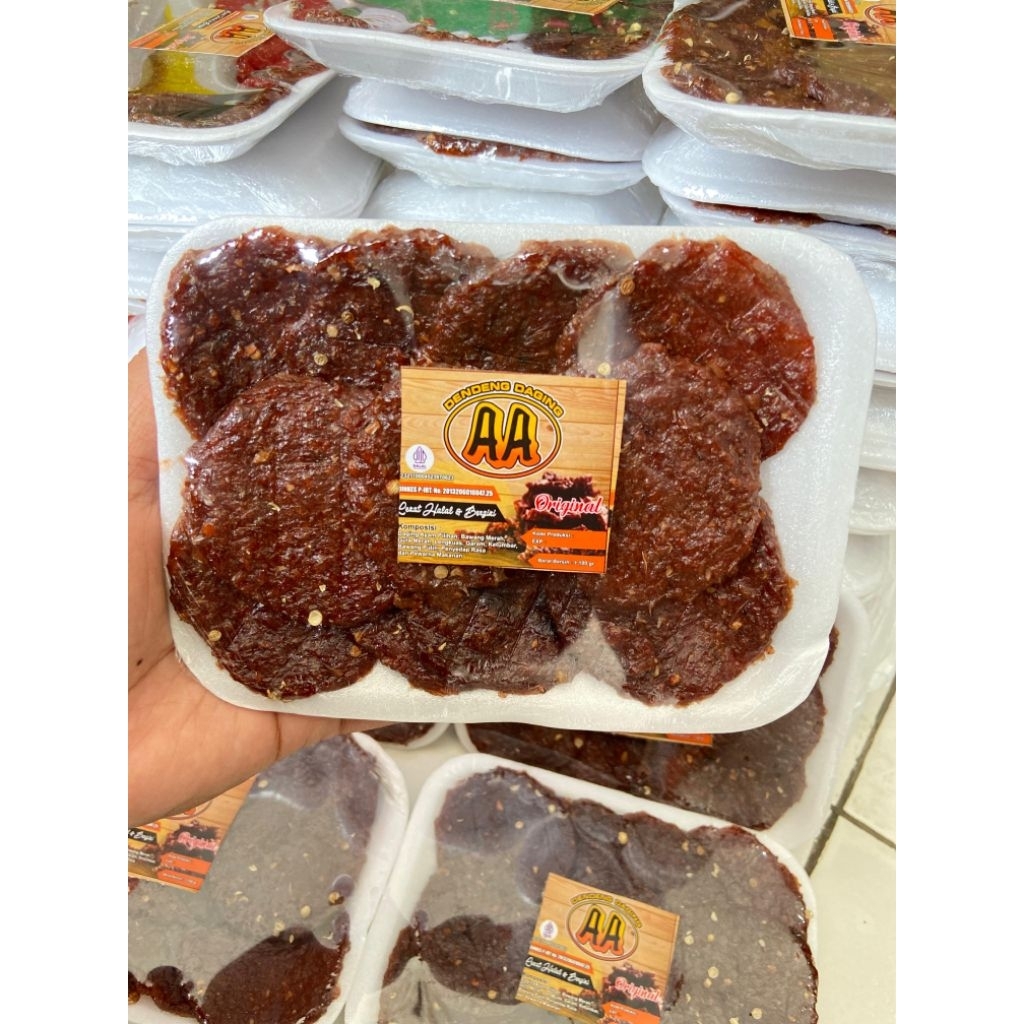 Dendeng ayam khas bandung praktis dan enak kemasan 100 gr - oleh oleh khas bandung
