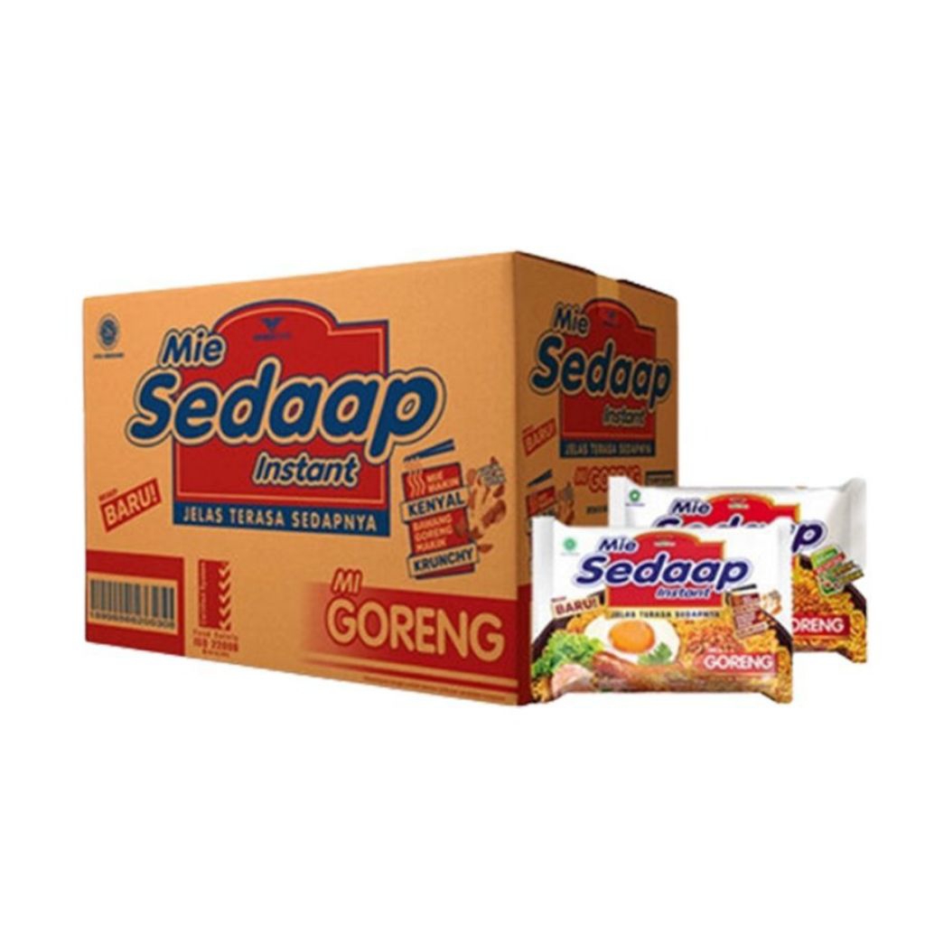 Mie SEDAAP GORENG Mie Instant Sedap 1 DUS ISI [ 40 PCS ]