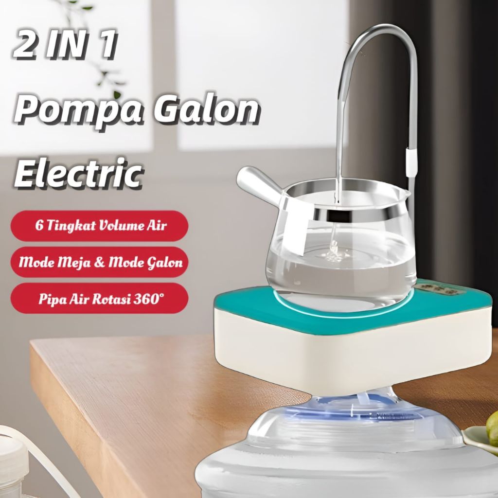 Pompa Pencetan Galon Electrik Elektrik Dispenser Aqua Galon• Toko13 •