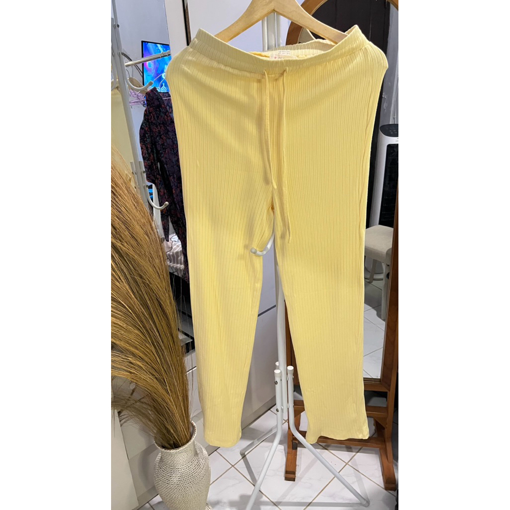 Celana kulot rib colorbox PL