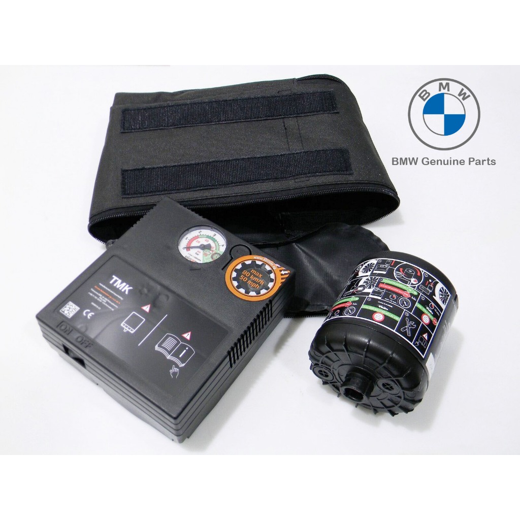 Original BMW Tire Mobility Set Kompresor Pompa + Cairan Penambal Ban