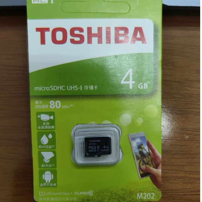 Memori card toshiba 4Gb kartu memori handphone micro sd card