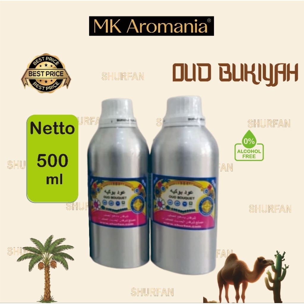 PARFUM OUD BUKIYAH 500 ml By Shurfan PARFUM ARAB ORIGINAL
