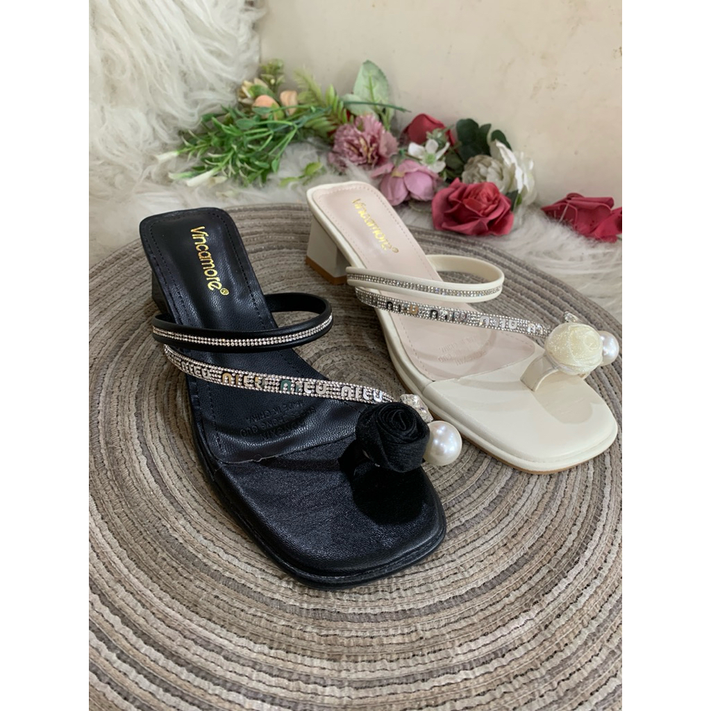 Heels pesta 5cm 2 warna