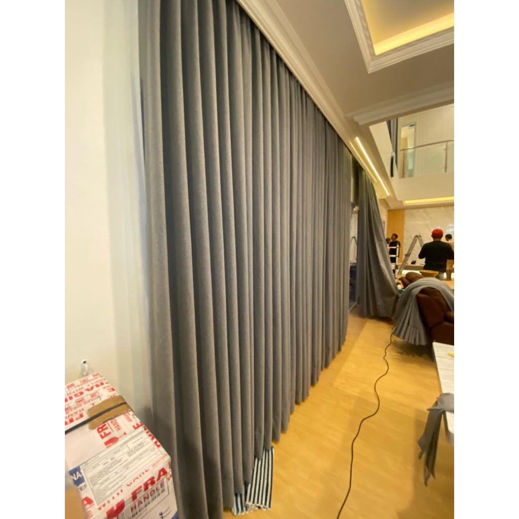 jual gorden blackout premium polos / gorden blackout minimalis