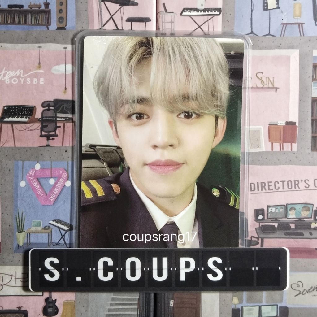 PHOTOCARD OFFICIAL SEVENTEEN SCOUPS PILOT