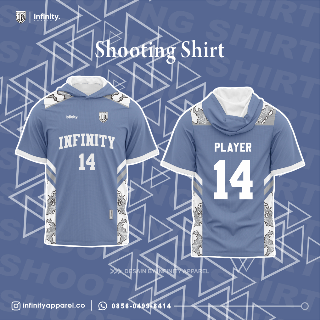Jersey Shooting Shirt Basket Gratis Custom B0120