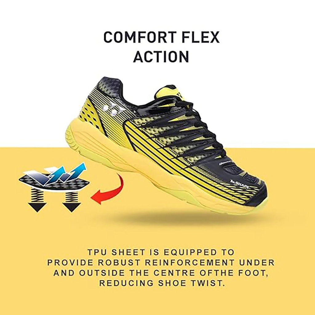 Sepatu Yonex Tour Dominant 2 Junior Hijau Kuning New Original Size 34-36