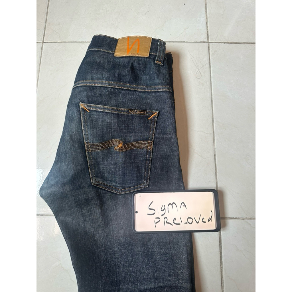 Nudie Jeans Thin Finn Dry Twill | Slim Fit Jeans | Preloved