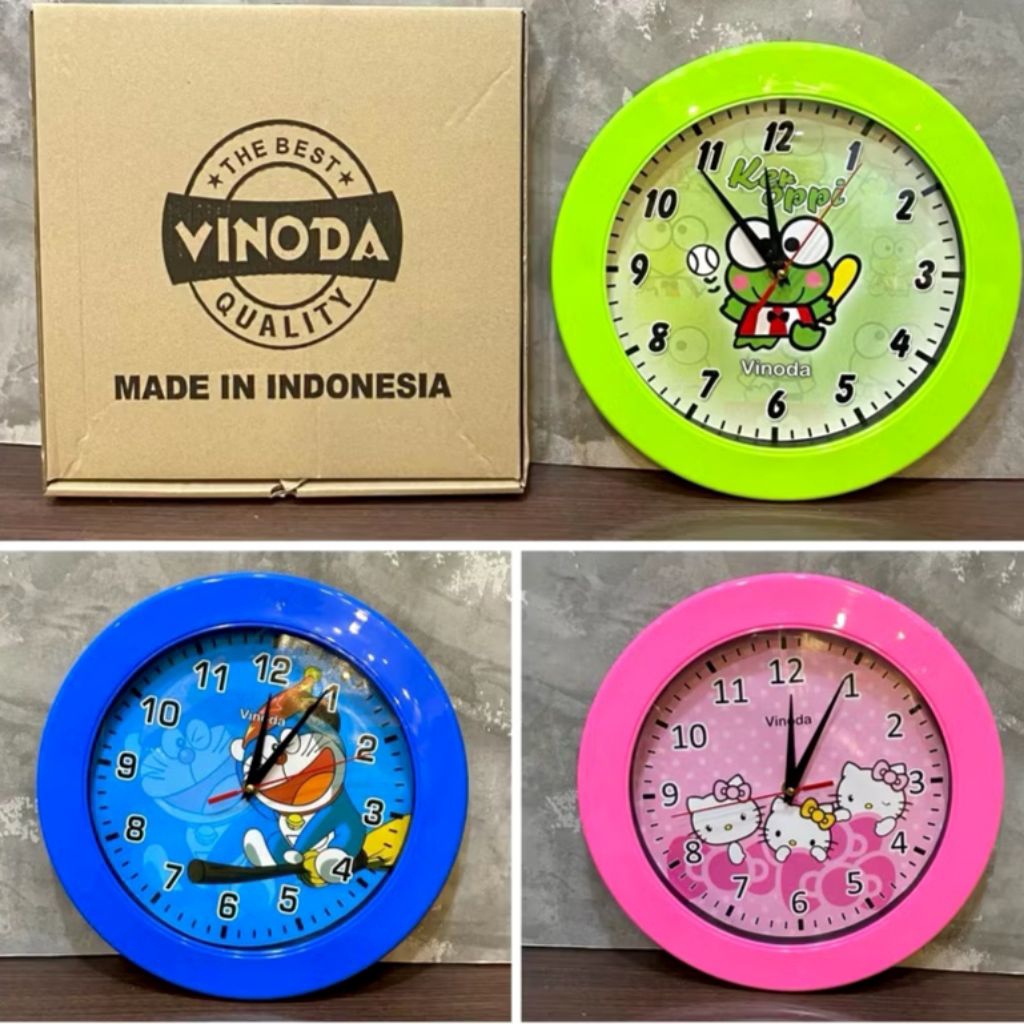 Jam Dinding Kedap suara Dan Detak