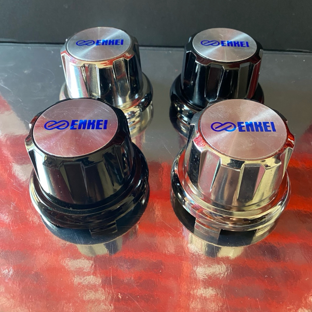 1pcs dop roda dop velg enkei compe diameter luar 7.5cm diameter kaki 7.2cm