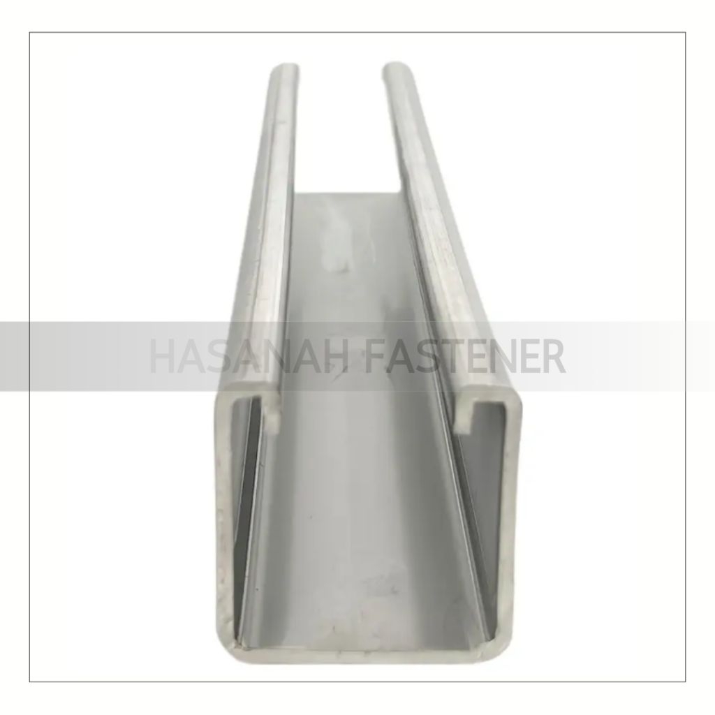 Unistrut Channel Strut 41x41x2.5MM Stainless Steel 304 1 Meter