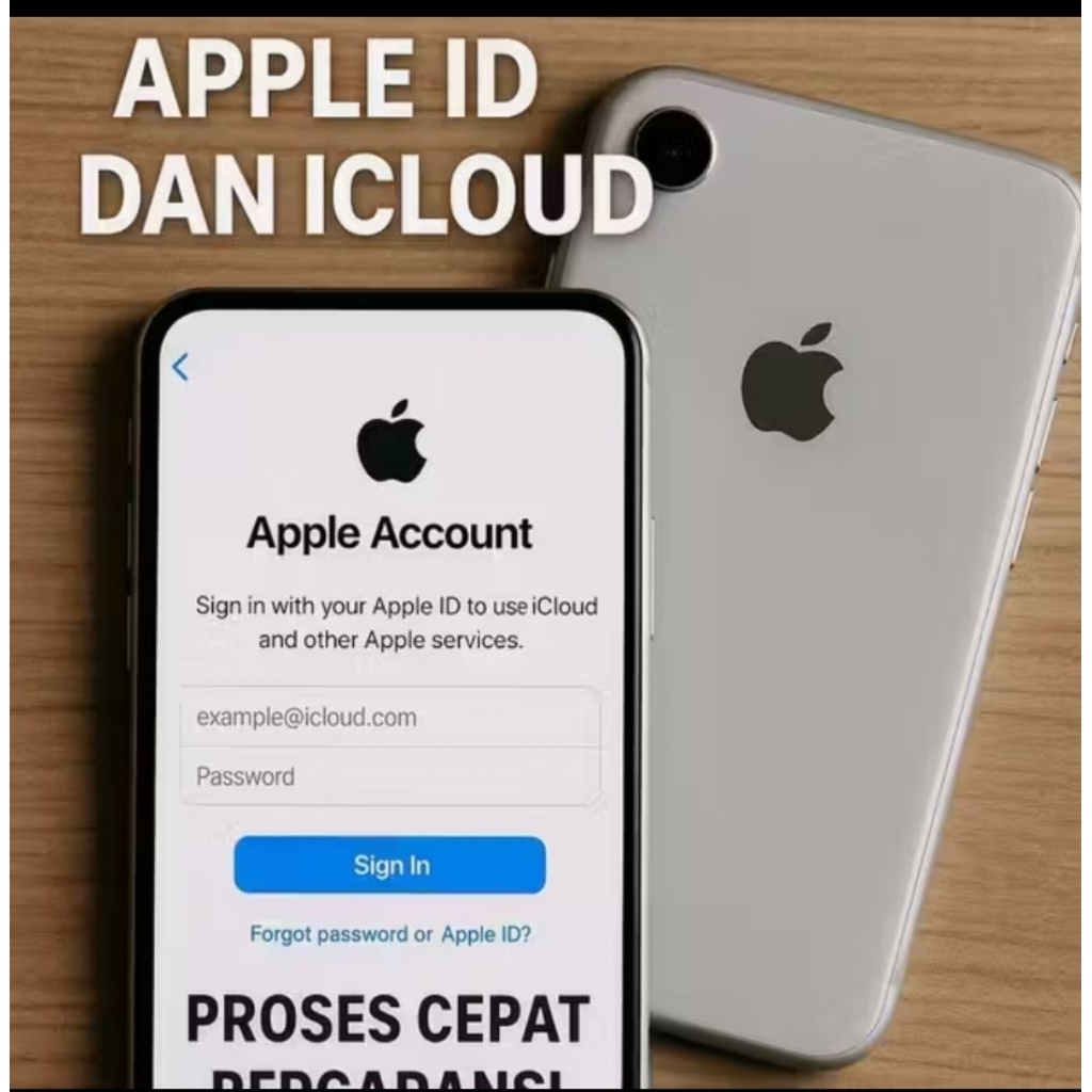 Buat Akun Apple ID / iCloud - Login iPhone iOS Aman Cepat