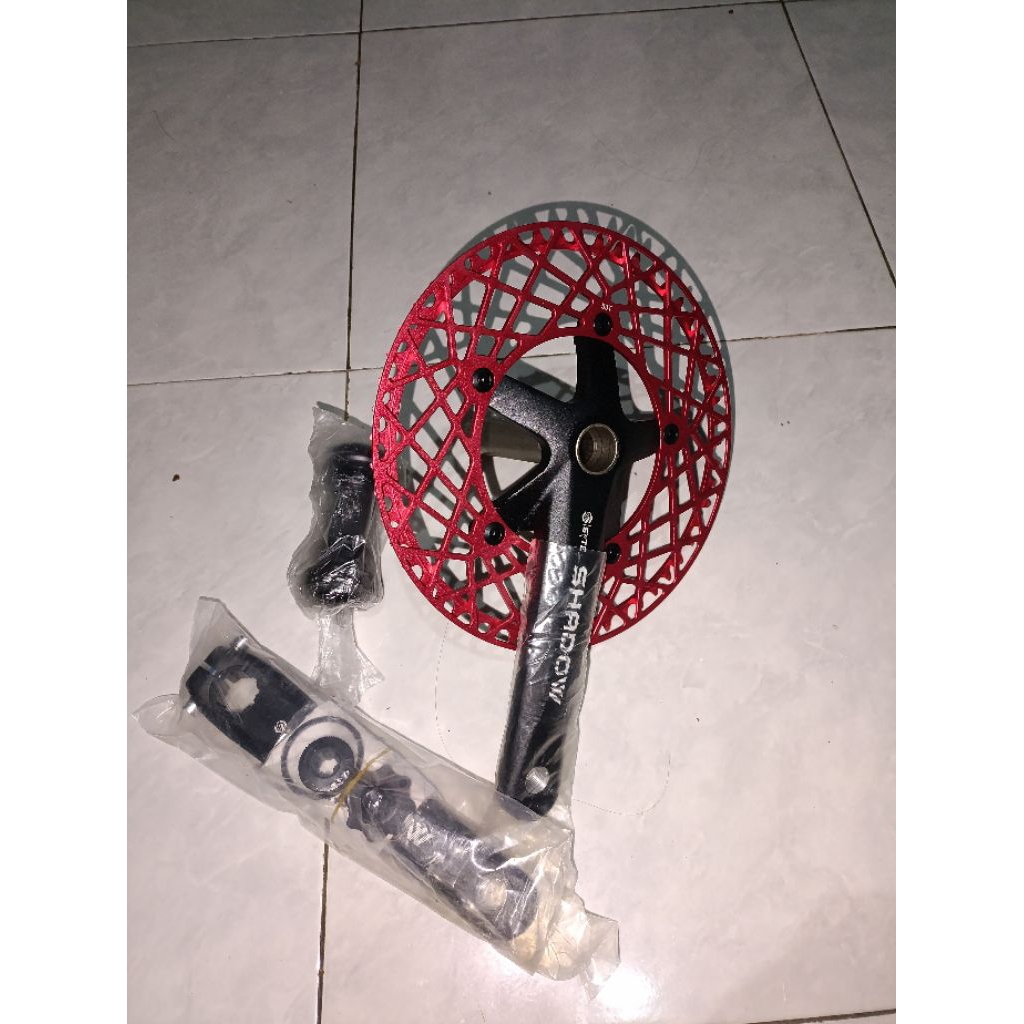 crankset + bb  merk syte