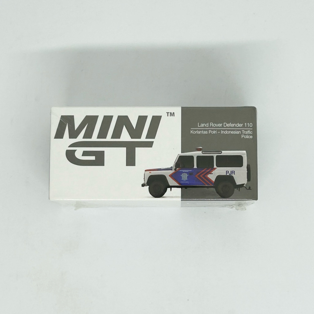 Mini GT Land Rover Defender 110 Korlantas Polri - Indonessian Traffic Police Sealed
