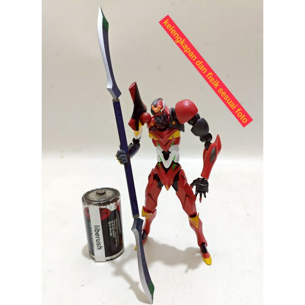Kaiyodo revoltech amazing yamaguchi #137neon genesis evangelion 2.0 eva unit 02 custom gamma wille m