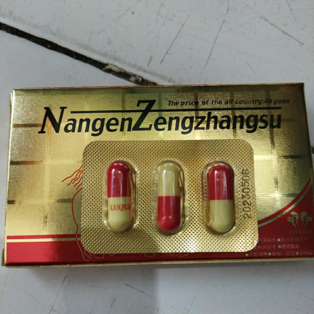 Banyak Di Cari Terlaris Naangen Isi 12 Original Zhengzahsu Obat para Lelaki NANGEN