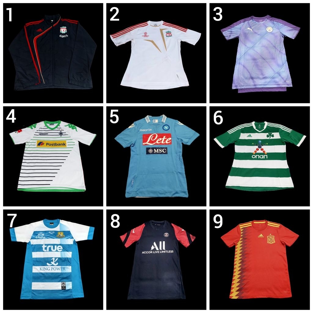 Jersey & Jaket Bola Original (Part-3)