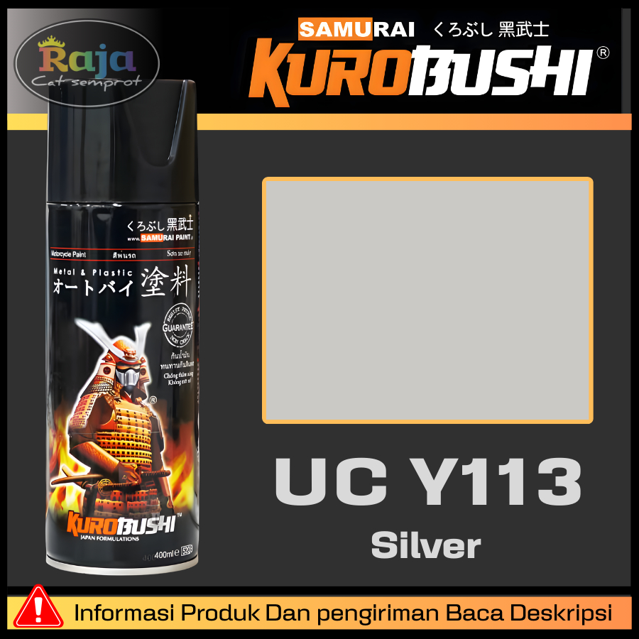 Samurai Paint : Silver - UC Y113*