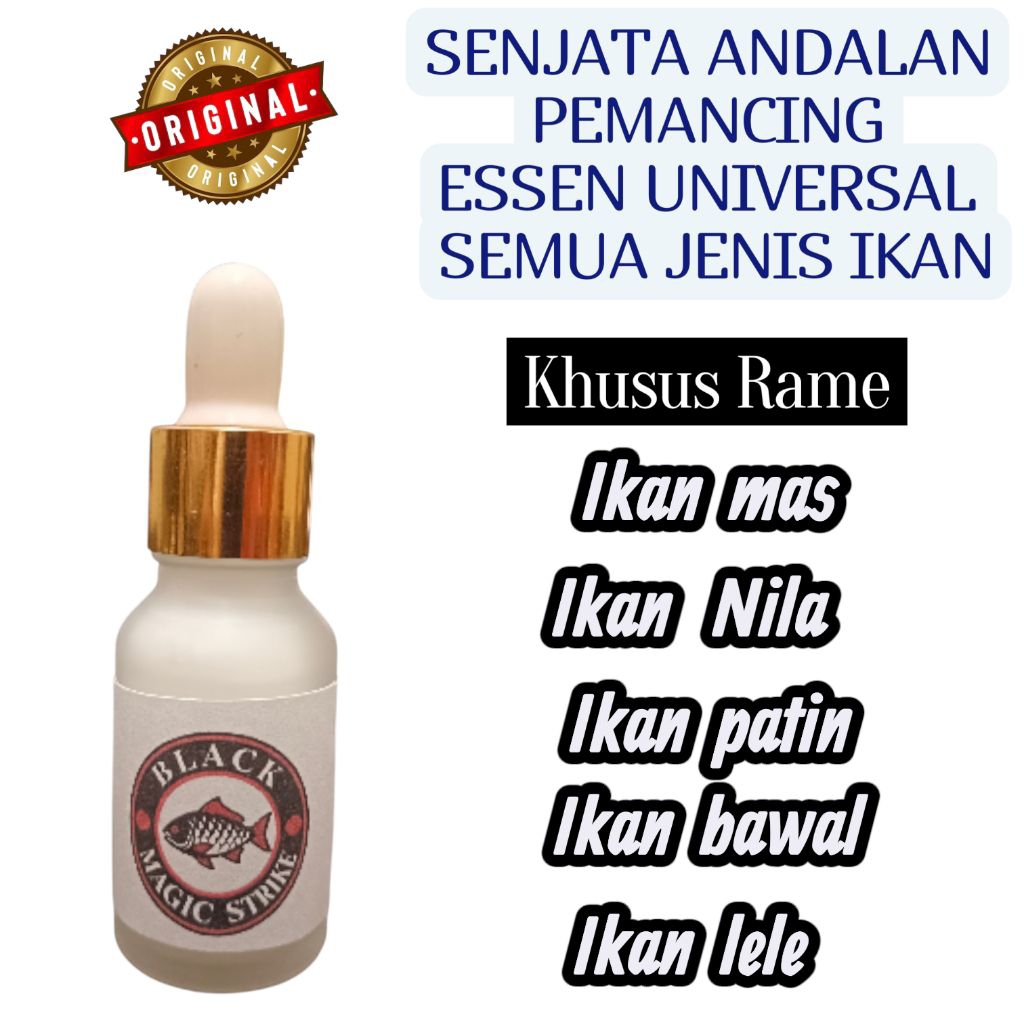 ESSEN BLACK MAGIC STRIKE 20ML – ORIGINAL IMPOR | KHUSUS RAME