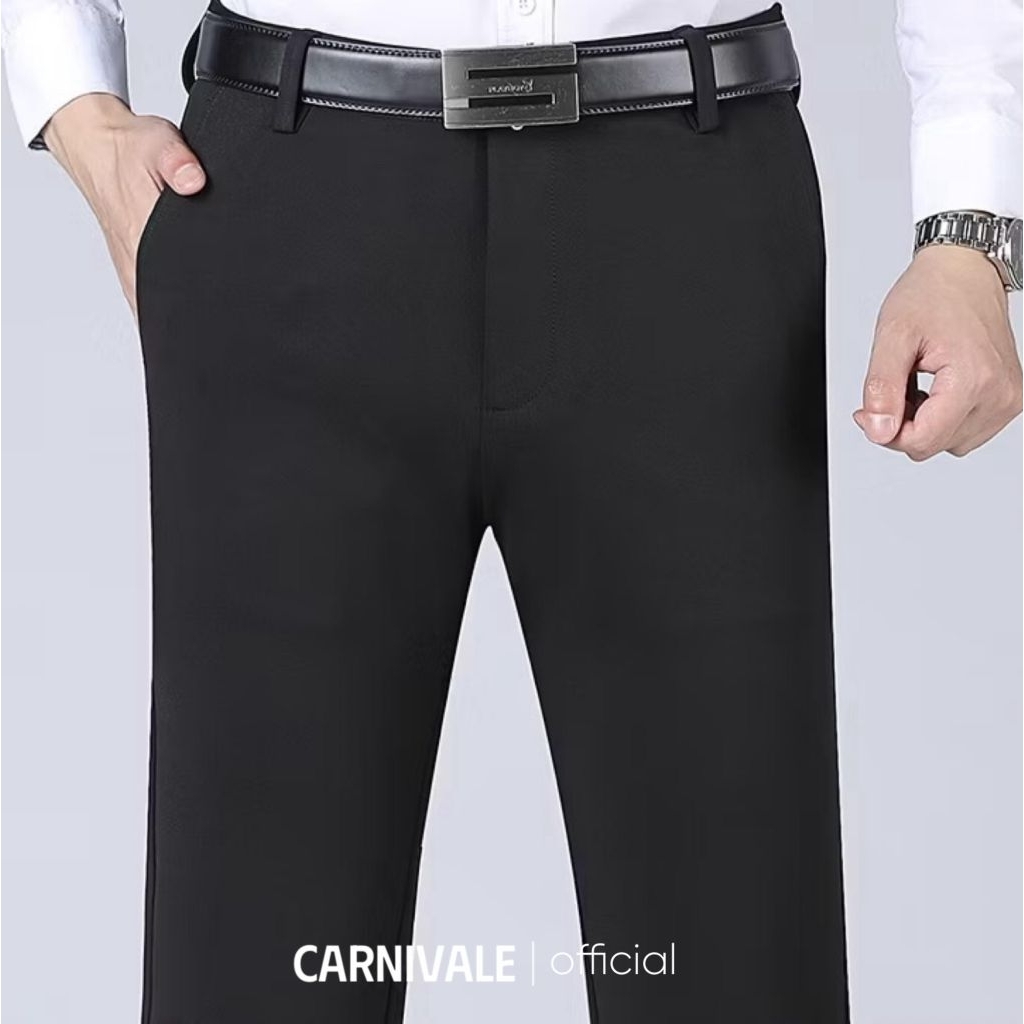 CELANA KERJA REGULER PRIA CELANA BAHAN KAIN DASAR TWIST TEFLON