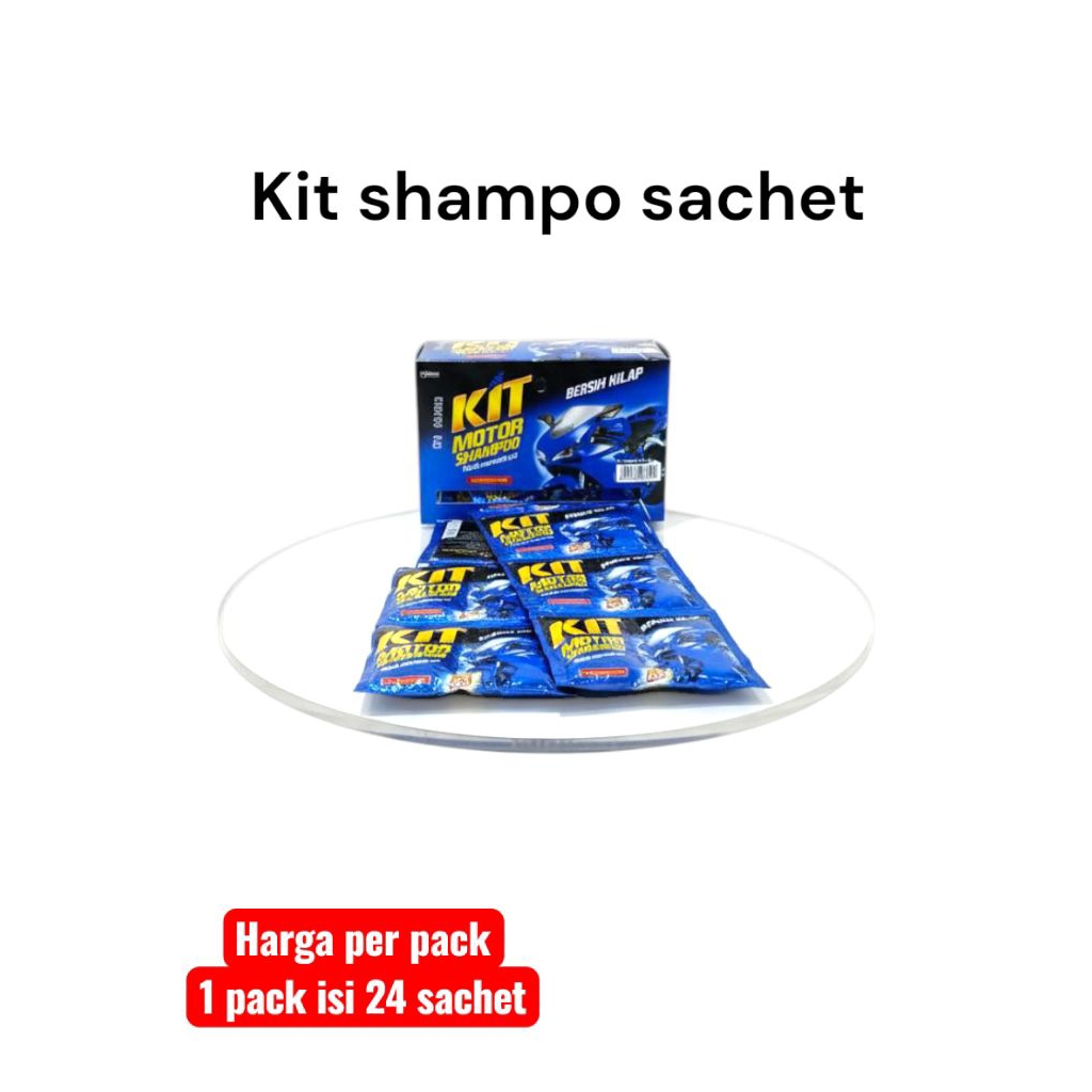 kit sampo motor sachet
