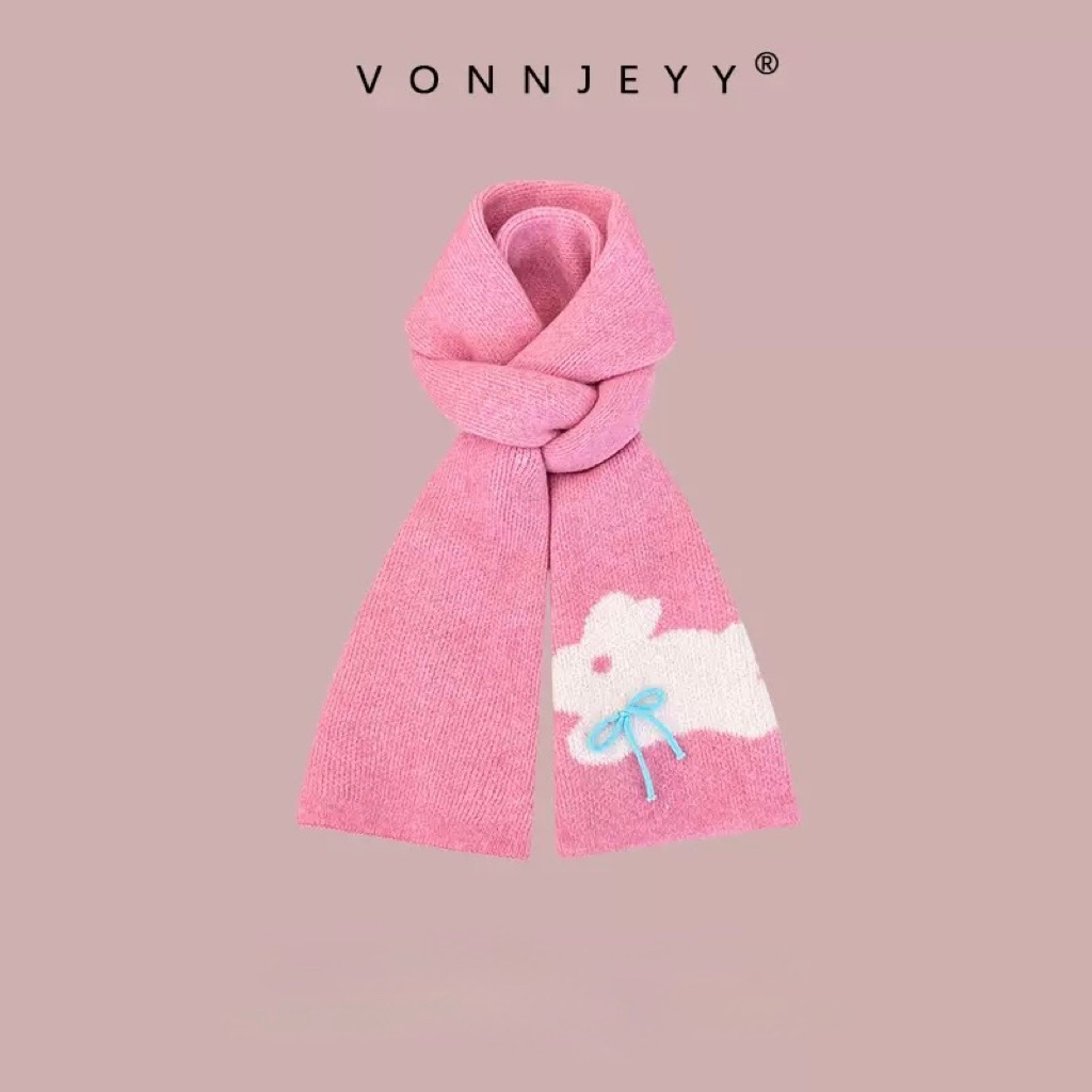 674 Kids Shawl Syal Anak Import Winter Autumn Spring Outfit Knitted Scarf Wanita