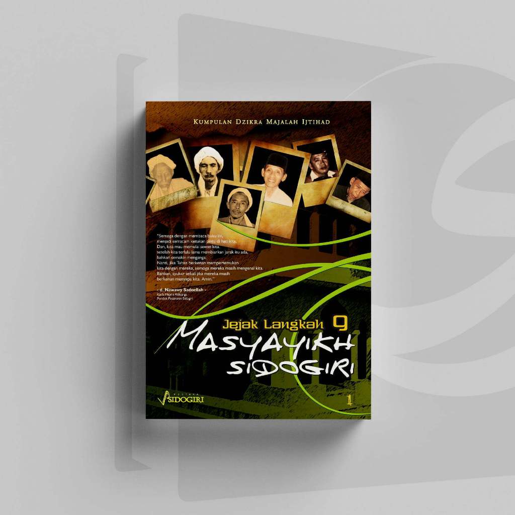 Buku Jejak Langkah 9 Masyayikh Sidogiri jilid 1 dan jilid 2