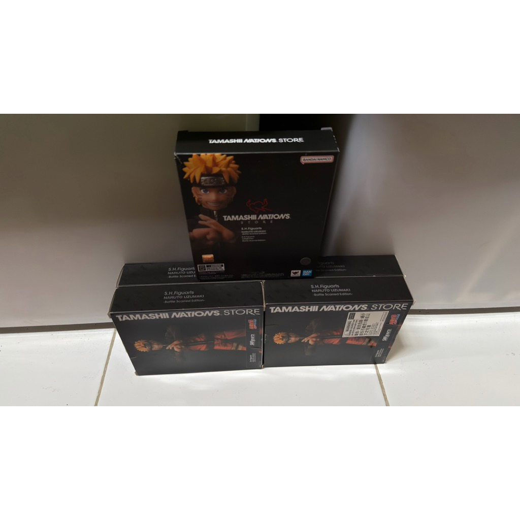 shf naruto battle scared edition tamashii store bandai original