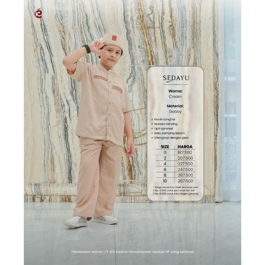KEKE SEDAYU SERIES CREAM/KEKE KOKO ANAK/KOKO KEKINIAN/KOKO KEKE TERBARU 2025