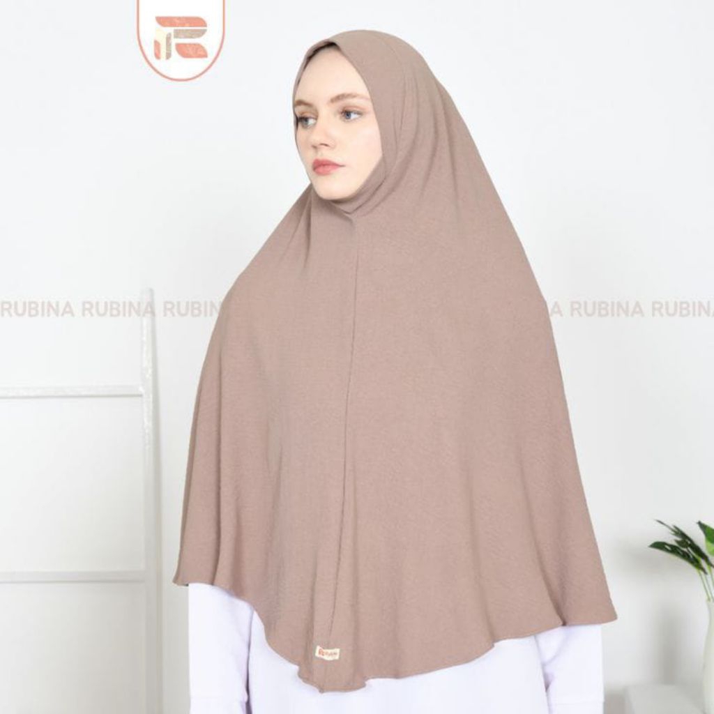Hijab Bergo Dagu Crinkle Airflow Premium XL