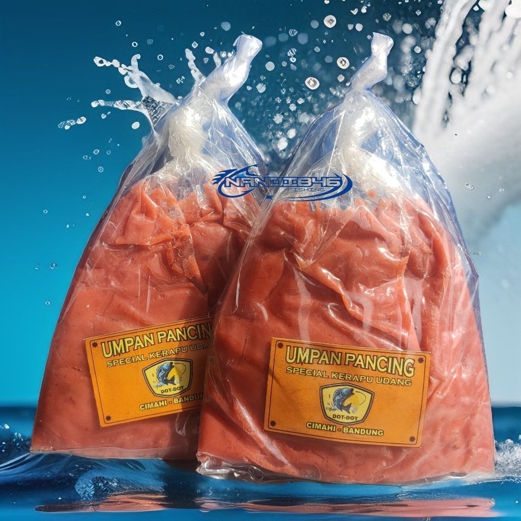 Umpan pancing ikan mas special kerapu udang