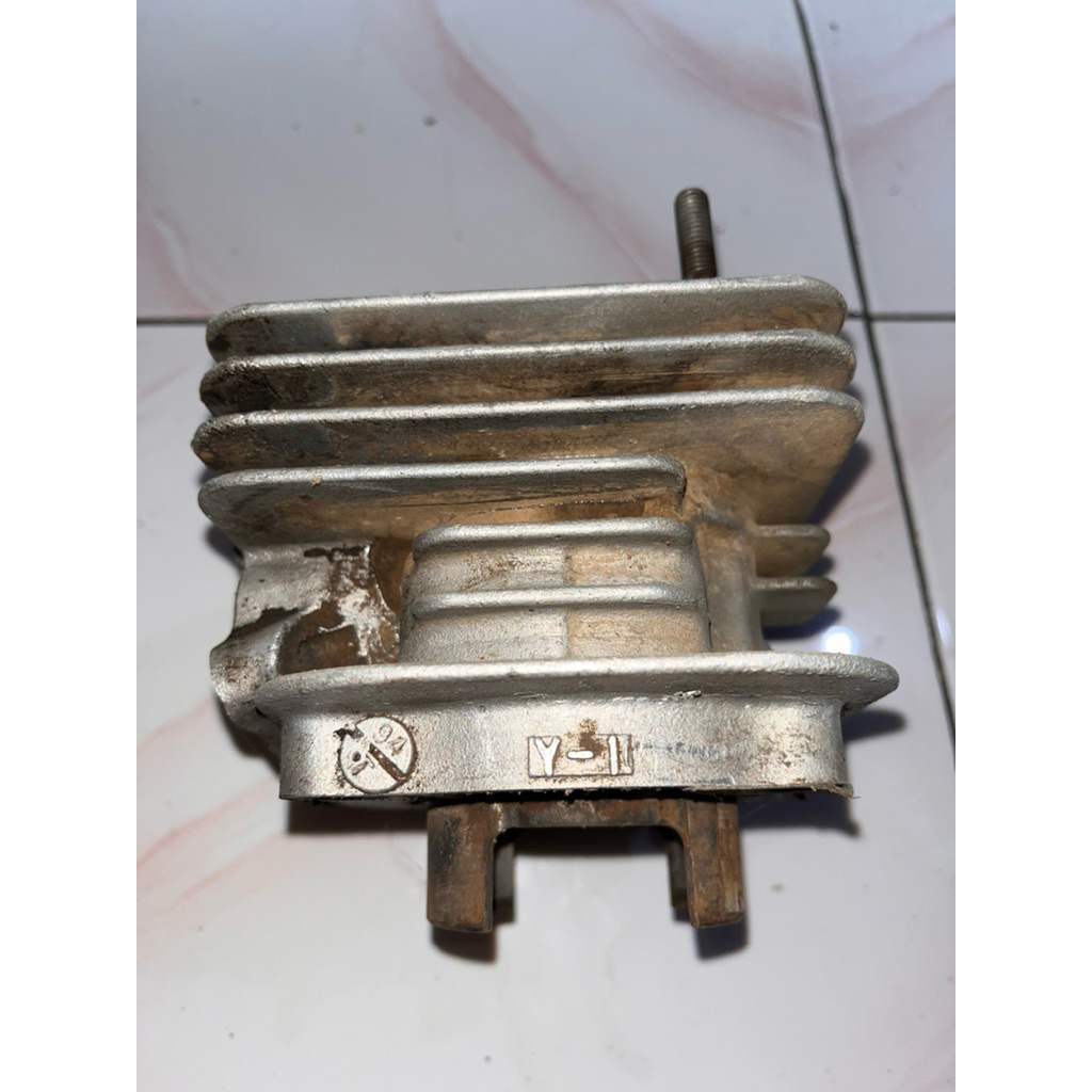 Blok silinder fizr Y1 OS 50 porting tipis original copotan