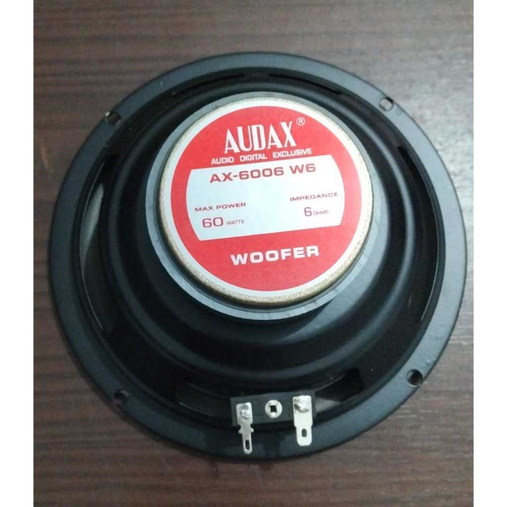Audax - Speaker Pasif 6" Audax AX-6006 W6 Woofer