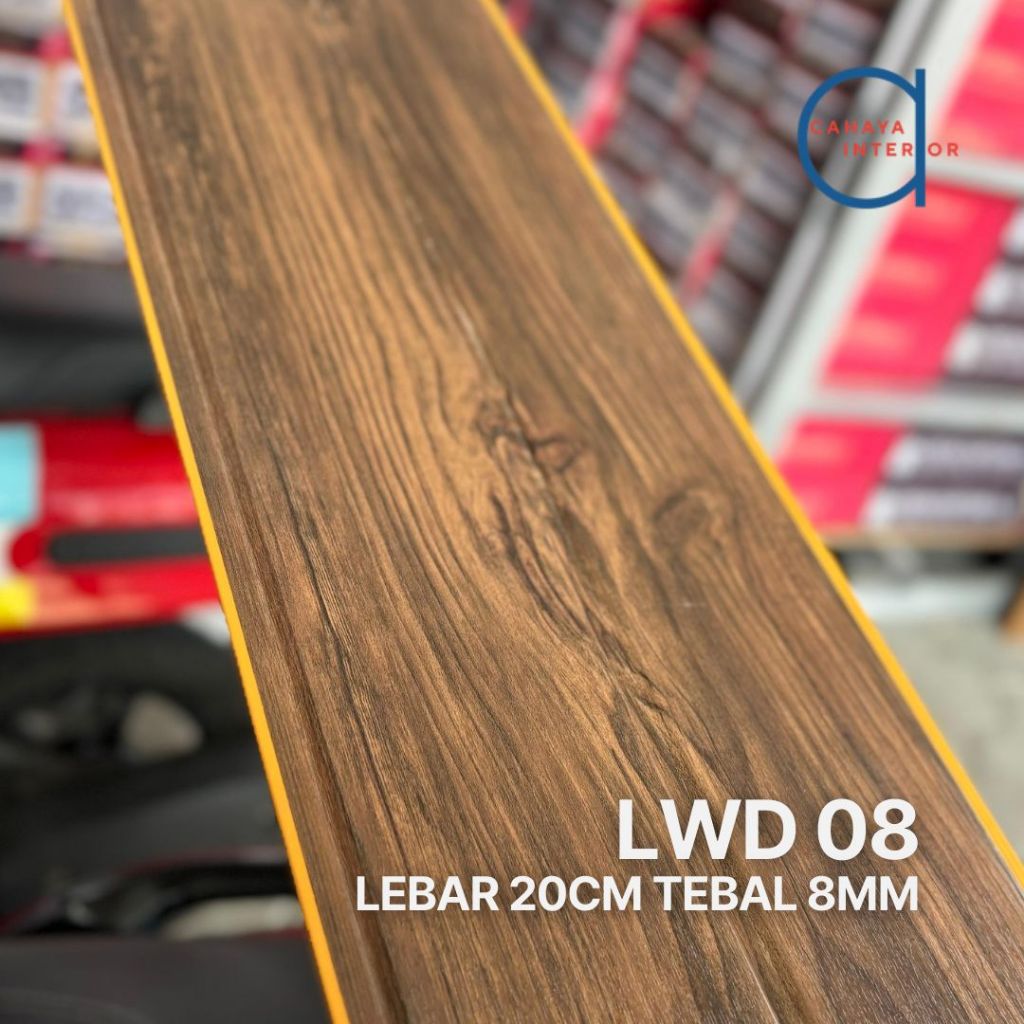 LAMIWOOD PVC Plafon Motif Kayu Doff – Anti Air & Rayap | Ukuran 4m & 6m | Premium Quality