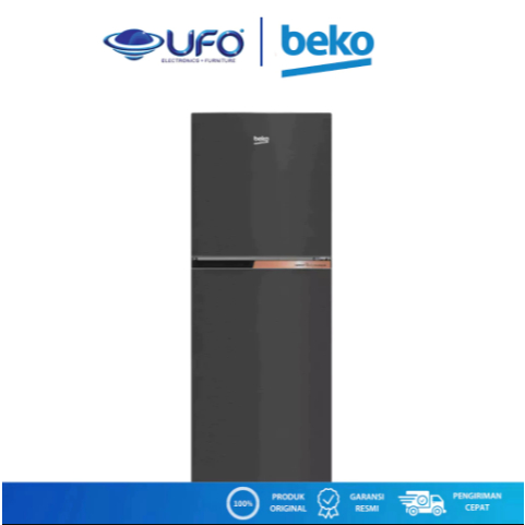 Beko Kulkas 2 Pintu Kapasitas 230 Liter Harvest Fresh Lemari Es RDNT231I20HFK