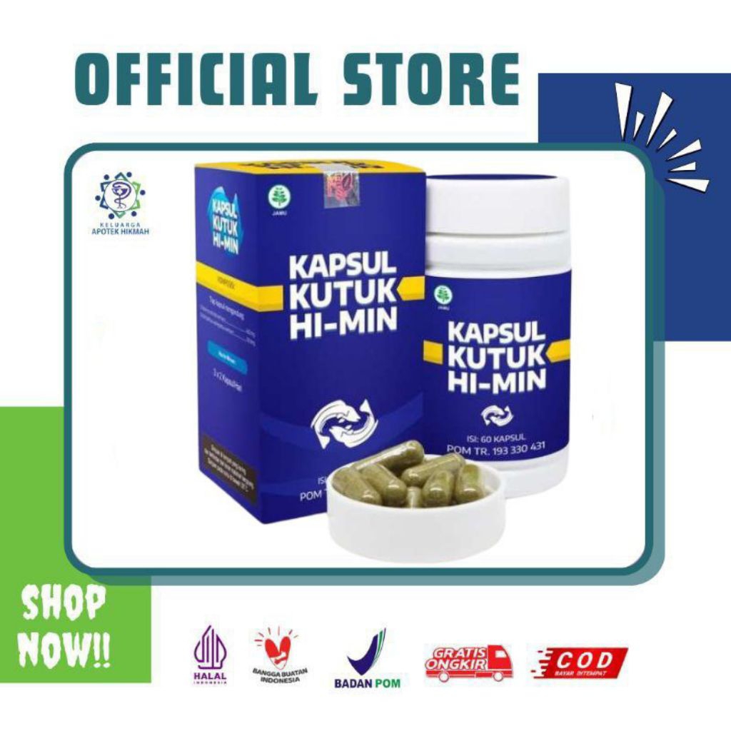 Kutuk himin kapsul ikan gabus 60 kapsul kesehatan pasca operasi kapsul kutuk hi-min