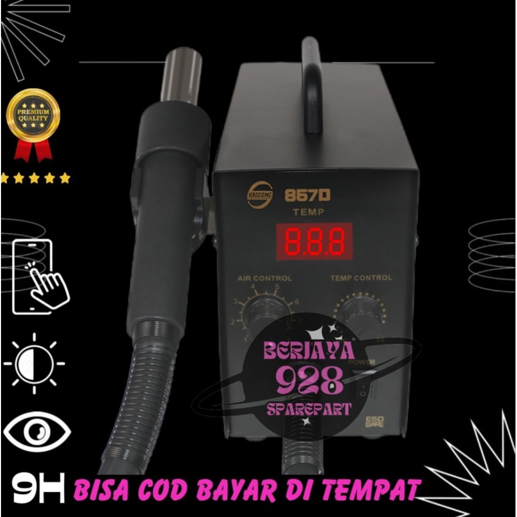 SOLDER UAP / TOOLS BLOWER YAOGONG 857D