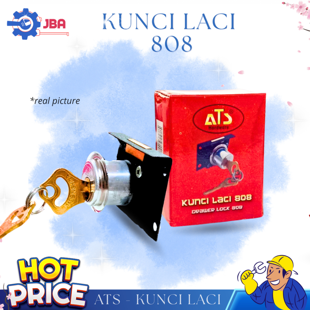 Kunci Laci 808 Besar ATS 22 mm - Kunci Lemari Kunci Loker